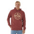 Sudadera Rip Curl Stapler Hood Hombre Burdeos