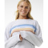 Sudadera Rip Curl High Tide Surf Crew Mujer Gris
