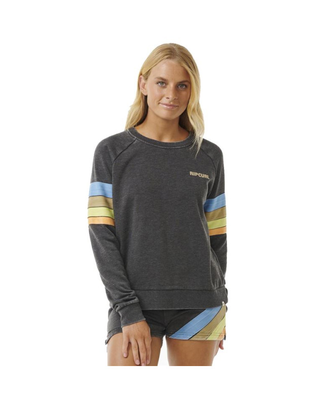 Sudadera Rip Curl High Tide Surf Raglan Crew...