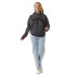 Sudadera Rip Curl Varsity Hoodie Mujer Negro