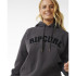 Sudadera Rip Curl Varsity Hoodie Mujer Negro