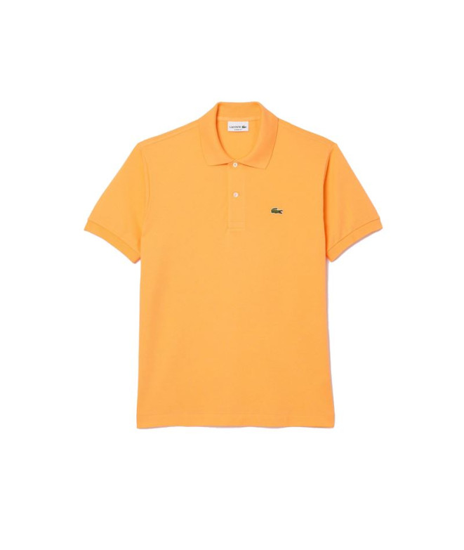Polo Lacoste Chemise Col Bord-Cotes Naranja