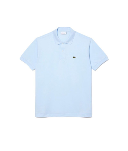 Polo Lacoste Chemise Col Bord-Cotes Azul