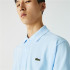 Polo Lacoste Chemise Col Bord-Cotes Azul