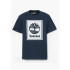 Camiseta Timberland Stack Logo Short Sleeve Dark Zafiro Hombre