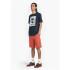 Camiseta Timberland Stack Logo Short Sleeve Dark Zafiro Hombre