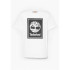 Camiseta Timberland Stack Logo Short Sleeve Blanco/Negro Hombre