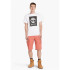 Camiseta Timberland Stack Logo Short Sleeve Blanco/Negro Hombre