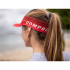 Visera de Running Compressport Ultralight Red