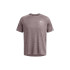 Camiseta de Fitness Under Armour Tech Textured Ss Hombre Gris
