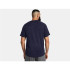 Camiseta de Fitness Under Armour Tech Textured Ss Hombre Azul