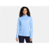 Sudadera de Fitness Under Armour Tech 1/2 Zip- Twist Mujer Azul