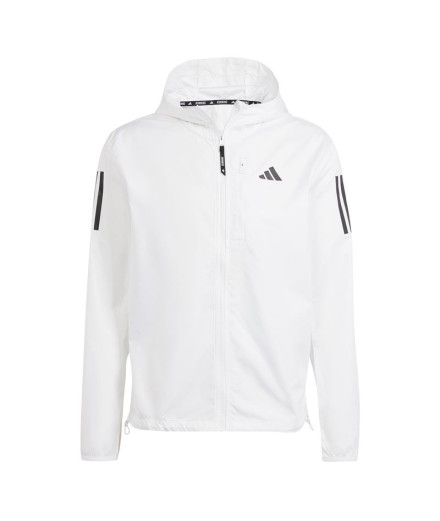 Chaqueta de Running adidas Own the run Hombre Blanco