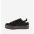 Zapatillas Victoria Barcelona Deportivo Serraje Mujer Negro