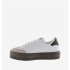 Zapatillas Victoria Barcelona Ciclista Efecto Piel Mujer Blanco