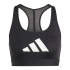 Sujetador Deportivo de Fitness adidas Powerreact Big Logo Graphic Mujer Negro