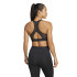 Sujetador Deportivo de Fitness adidas Powerreact Big Logo Graphic Mujer Negro