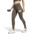 Mallas de Fitness adidas Train Essentials Big Logo Full Length Mujer Verde Oliva