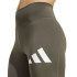 Mallas de Fitness adidas Train Essentials Big Logo Full Length Mujer Verde Oliva