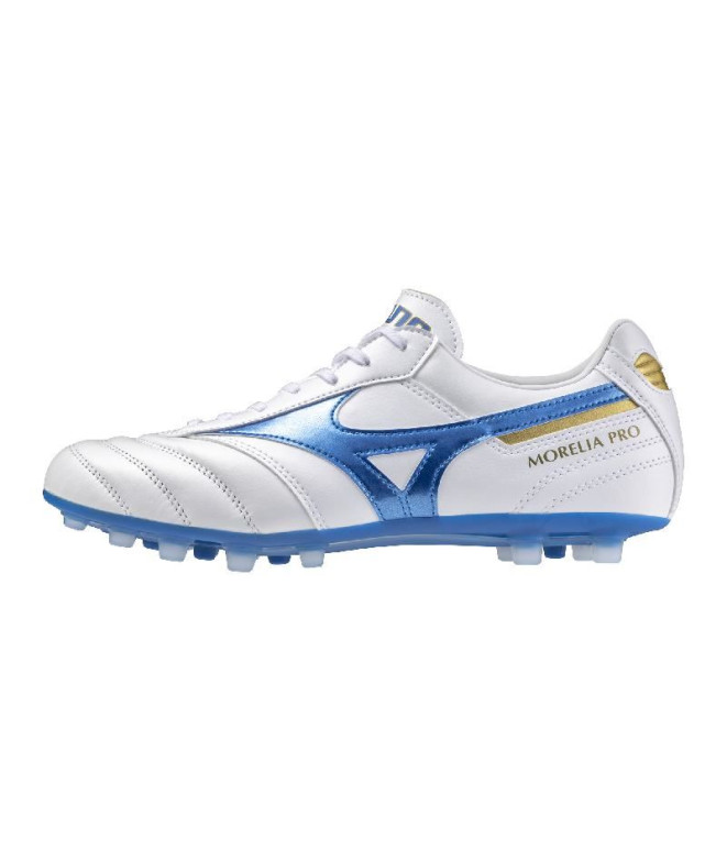 Botas de Fútbol Mizuno Morelia II Pro Ag Blanco