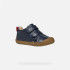 Zapatillas Geox Steppieup A - Nappa Niño Azul Marino
