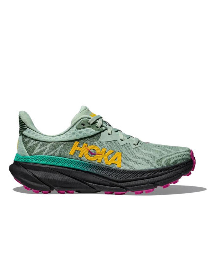 Zapatillas de trail Hoka Challenger 7 Verde Mujer