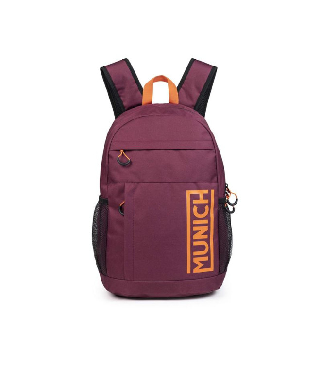 Mochila Munich Gym Sports Backpack Slim Wine...