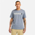Camiseta Timberland Kennebec River Linear Logo Short Sleeve Gris Hombre