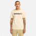 Camiseta Timberland Kennebec River Linear Logo Short Sleeve Hombre Blanco Roto