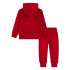 Conjunto Jordan Mj Brklyn Fleecec Pullover Set Infantil Rojo