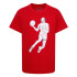 Camiseta Jordan Air Jordan Dots Ss Niño Rojo