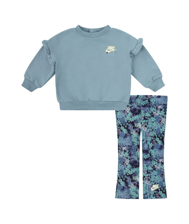 Conjunto Nike Fresh Cut Dolman Ruffle Set Niña...