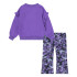 Conjunto Nike Fresh Cut Dolman Ruffle Set Niña Negro
