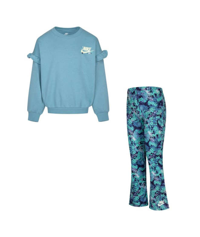 Conjunto Nike Fresh Cut Dolman Ruffle Set Niña...