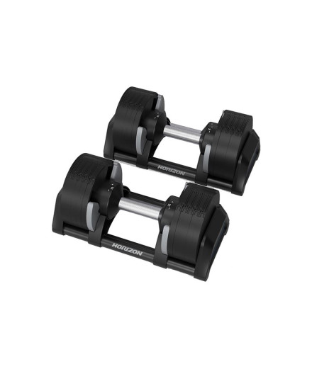 Mancuernas ajustables de 2 a 20 kgs  Horizon fitness