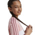 Camiseta adidas Tiberio 3 Bandas Colorblock Infantil Rosa