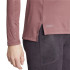 Camiseta de Montaña adidas Terrex Multi Half Zip Longsleeve Mujer Granate