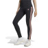 Mallas adidas Essentials 3 Bandas Mujer Negro