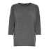 Camiseta Only glamour 3/4 Dark Gris Mujer