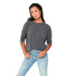 Camiseta Only glamour 3/4 Dark Gris Mujer