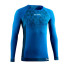 Camiseta de Trail Lurbel Win Long Sleeves Azul Royal/Negro