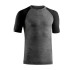 Camiseta de Trail Lurbel Move Short Sleeves Hombre Gris/Negro