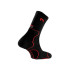 Calcetines de Trail Lurbel Ursus Five Negro/Rojo