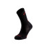 Calcetines de Lurbel Camino Five Negro/Rojo