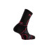 Calcetines de Montaña Lurbel Logan Five Negro/Fucsia