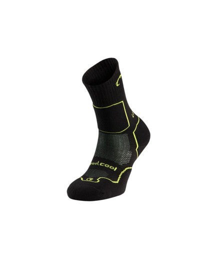 Calcetines de Montaña Lurbel Logan Five Negro/Verde manzana