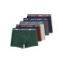 Calzoncillos Jack And Jones Jacoliver 5 Pack Hombre Dark Grey Melange