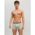 Calzoncillos Jack And Jones Jacoliver 5 Pack Hombre Dark Grey Melange