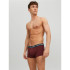 Calzoncillos Jack And Jones Jacoliver 5 Pack Hombre Dark Grey Melange