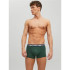 Calzoncillos Jack And Jones Jacoliver 5 Pack Hombre Dark Grey Melange